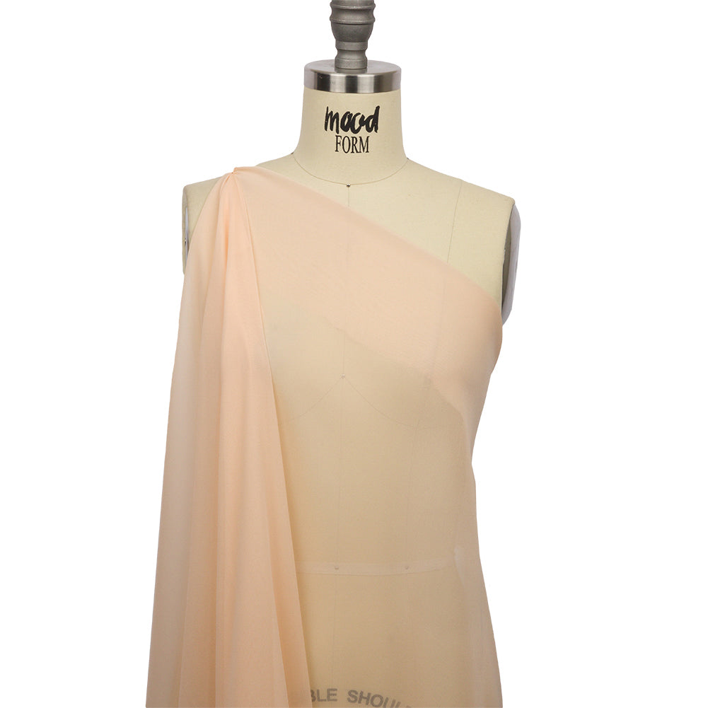 Silk Chiffon 44" - Bellini - Premium Collection Drape Silk Chiffon 44" - Bellini - Premium Collection Drape