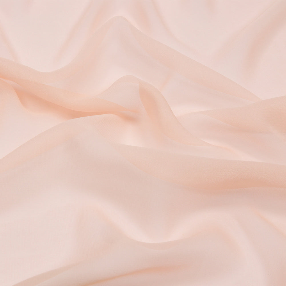 Silk Chiffon 44" - Pale Blush - Premium Collection Silk Chiffon 44" - Pale Blush - Premium Collection