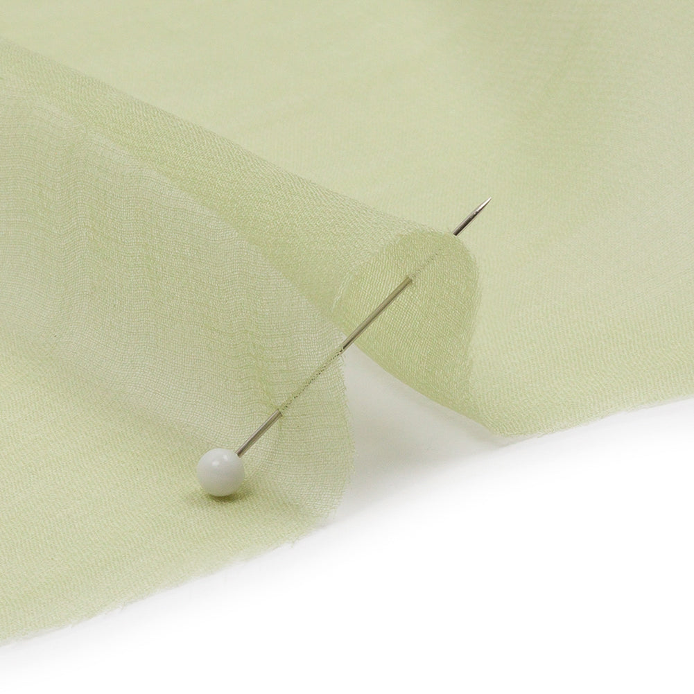Silk Chiffon 44" - Nile Green - Premium Collection - Detail Silk Chiffon 44" - Nile Green - Premium Collection - Detail