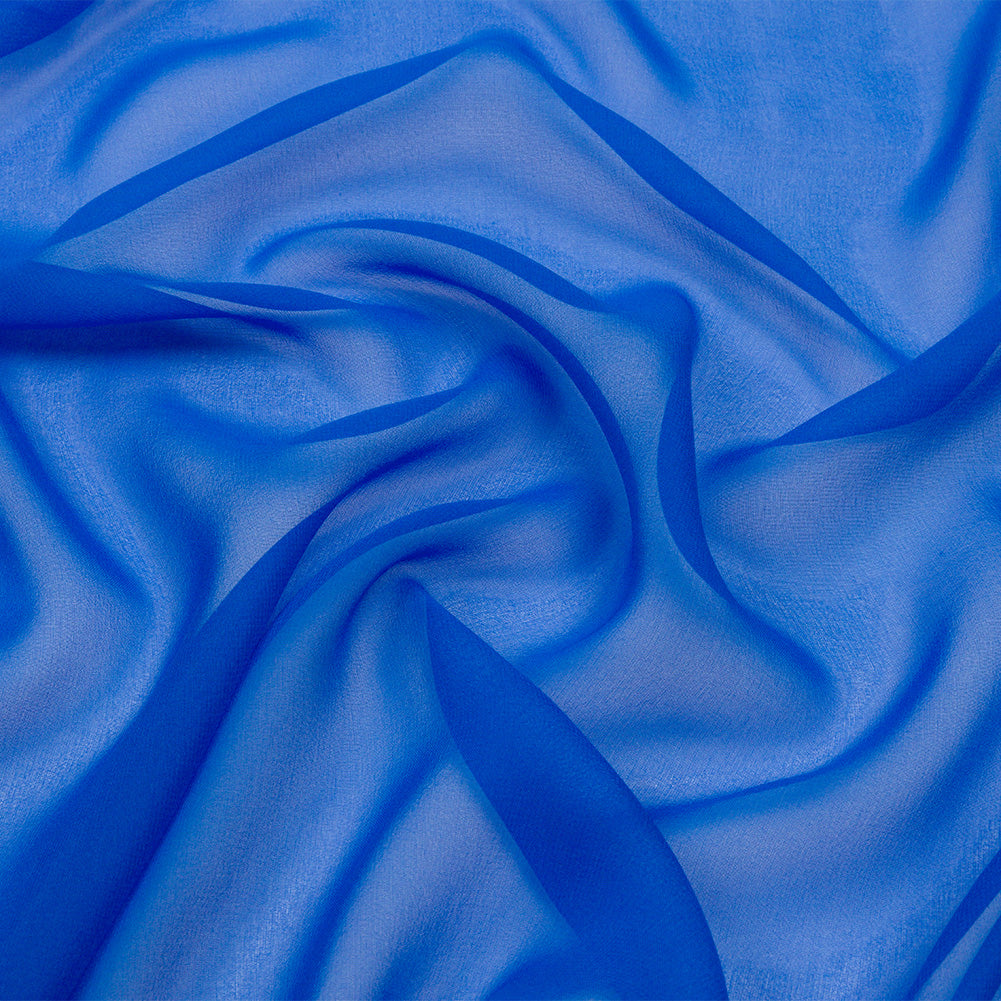 Silk Chiffon 44" - Princess Blue - Premium Collection Silk Chiffon 44" - Princess Blue - Premium Collection