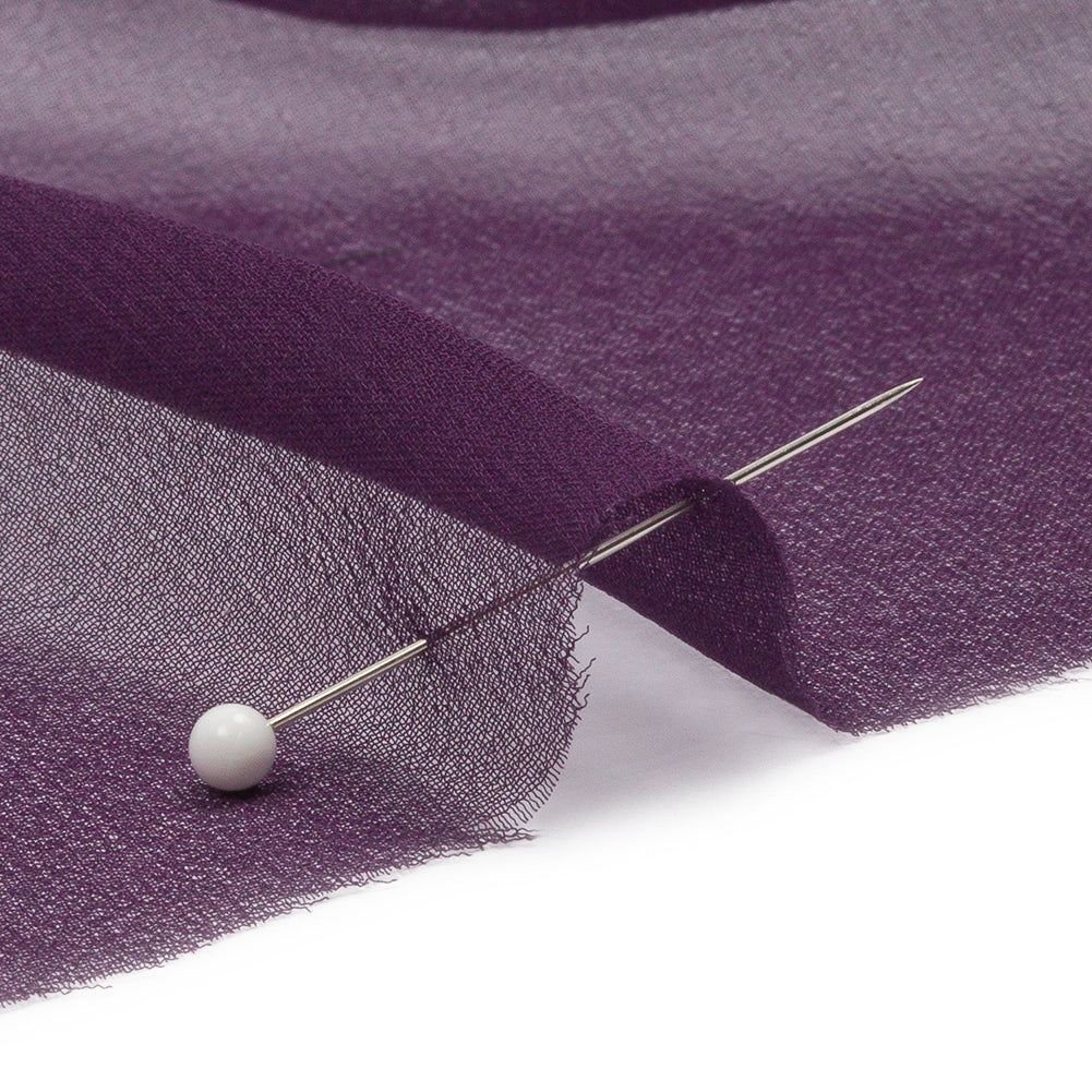 Silk Chiffon 44" - Blackberry - Premium Collection - Detail Silk Chiffon 44" - Blackberry - Premium Collection - Detail