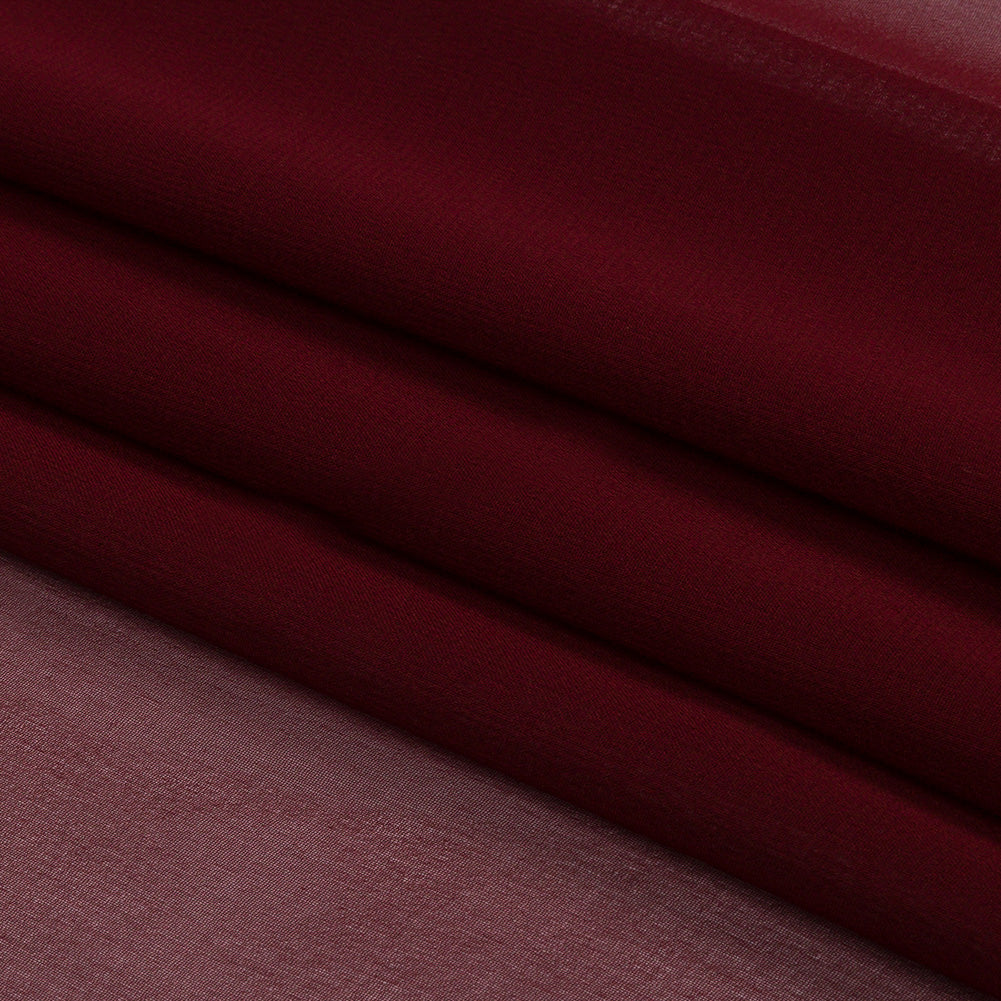 Silk Chiffon 44" - Port - Premium Collection - Folded Silk Chiffon 44" - Port - Premium Collection - Folded