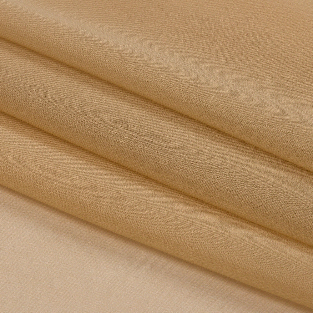 Silk Chiffon 44" - Latte - Premium Collection - Folded Silk Chiffon 44" - Latte - Premium Collection - Folded