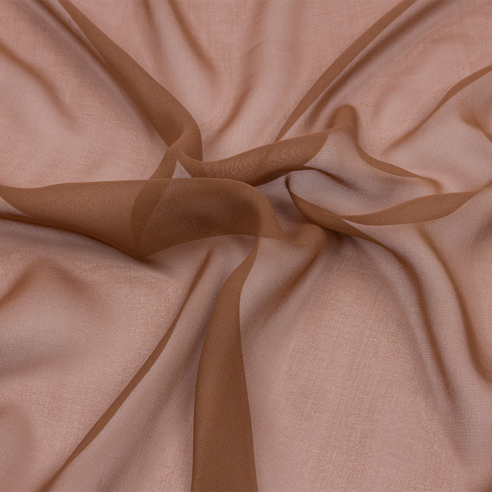 Silk Chiffon 44" - Light Brown - Premium Collection Silk Chiffon 44" - Light Brown - Premium Collection