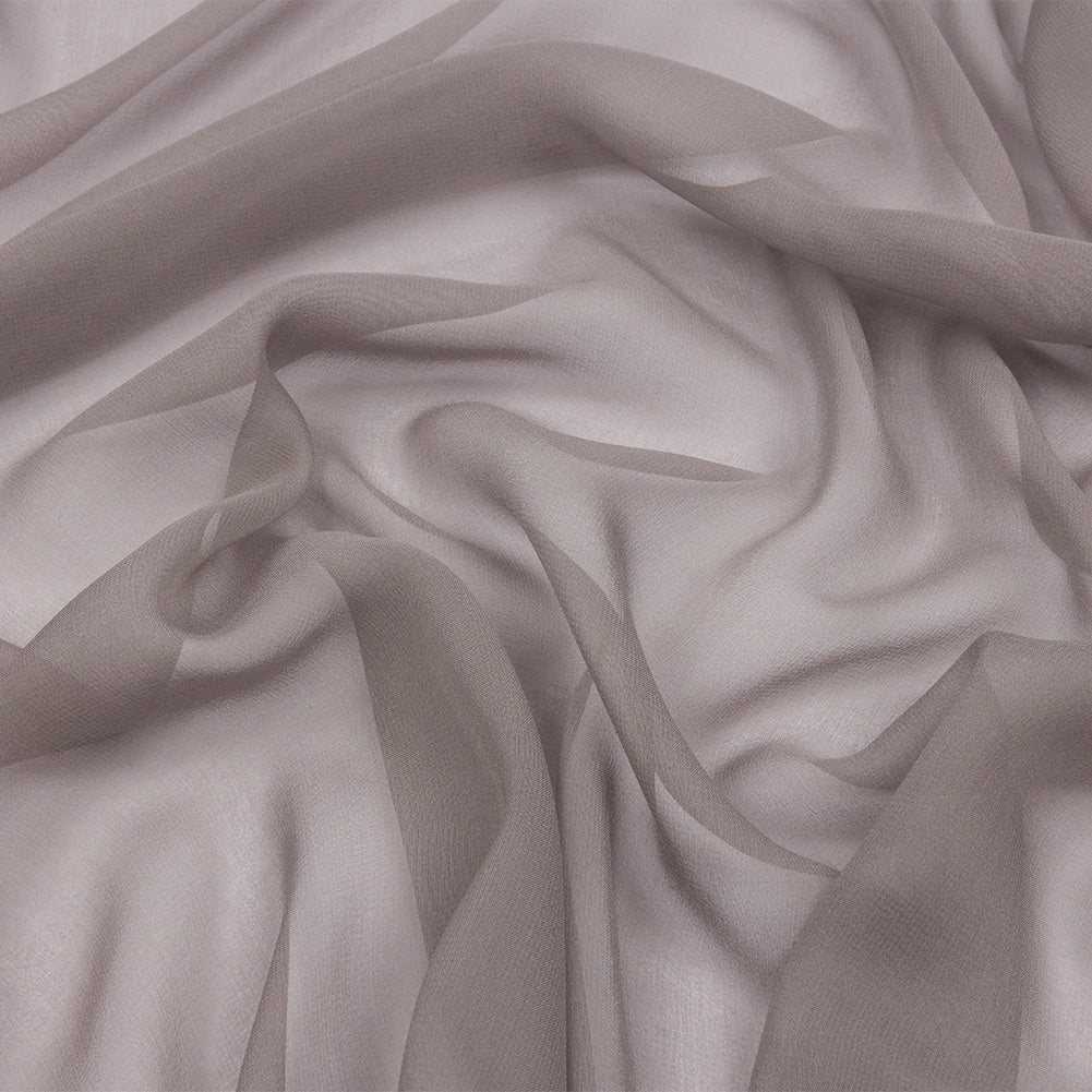 Silk Chiffon 44" - Silver - Premium Collection Silk Chiffon 44" - Silver - Premium Collection