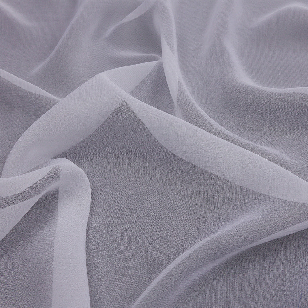 Silk Chiffon 54" - Bright White - Premium Collection Silk Chiffon 54" - Bright White - Premium Collection