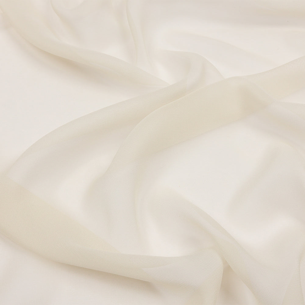 Silk Chiffon 54" - Ivory - Premium Collection Silk Chiffon 54" - Ivory - Premium Collection