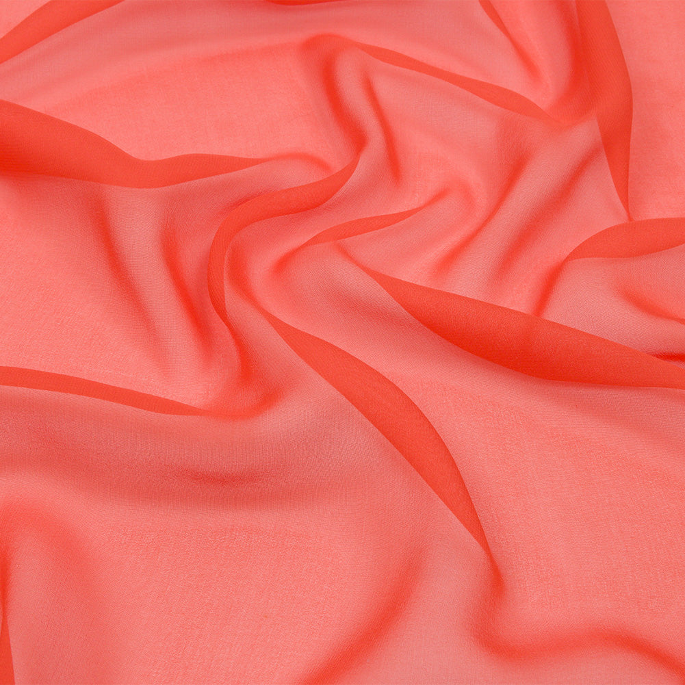 Silk Chiffon 54" - Mandarin - Premium Collection Silk Chiffon 54" - Mandarin - Premium Collection