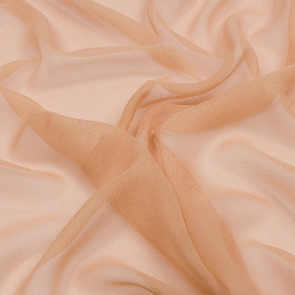 Silk Chiffon 54" - Toasted - Premium Collection Silk Chiffon 54" - Toasted - Premium Collection