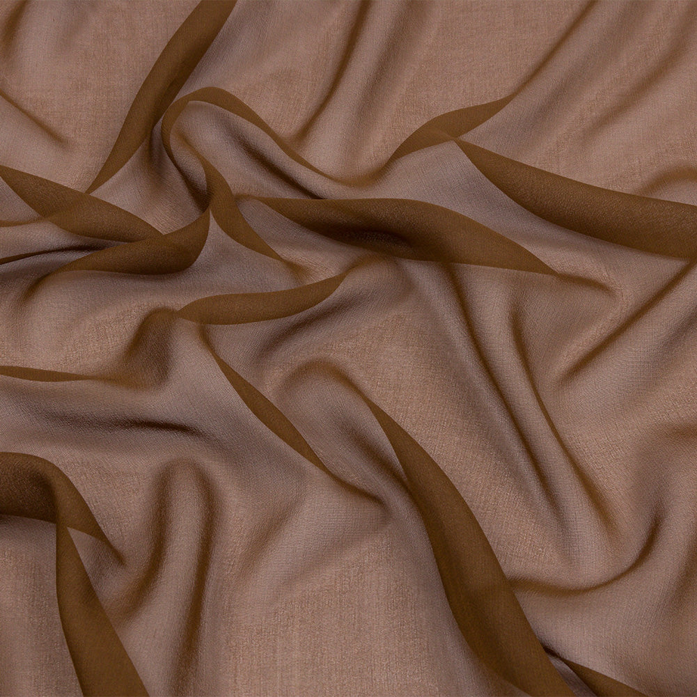 Silk Chiffon 54" - Dark Olive - Premium Collection Silk Chiffon 54" - Dark Olive - Premium Collection