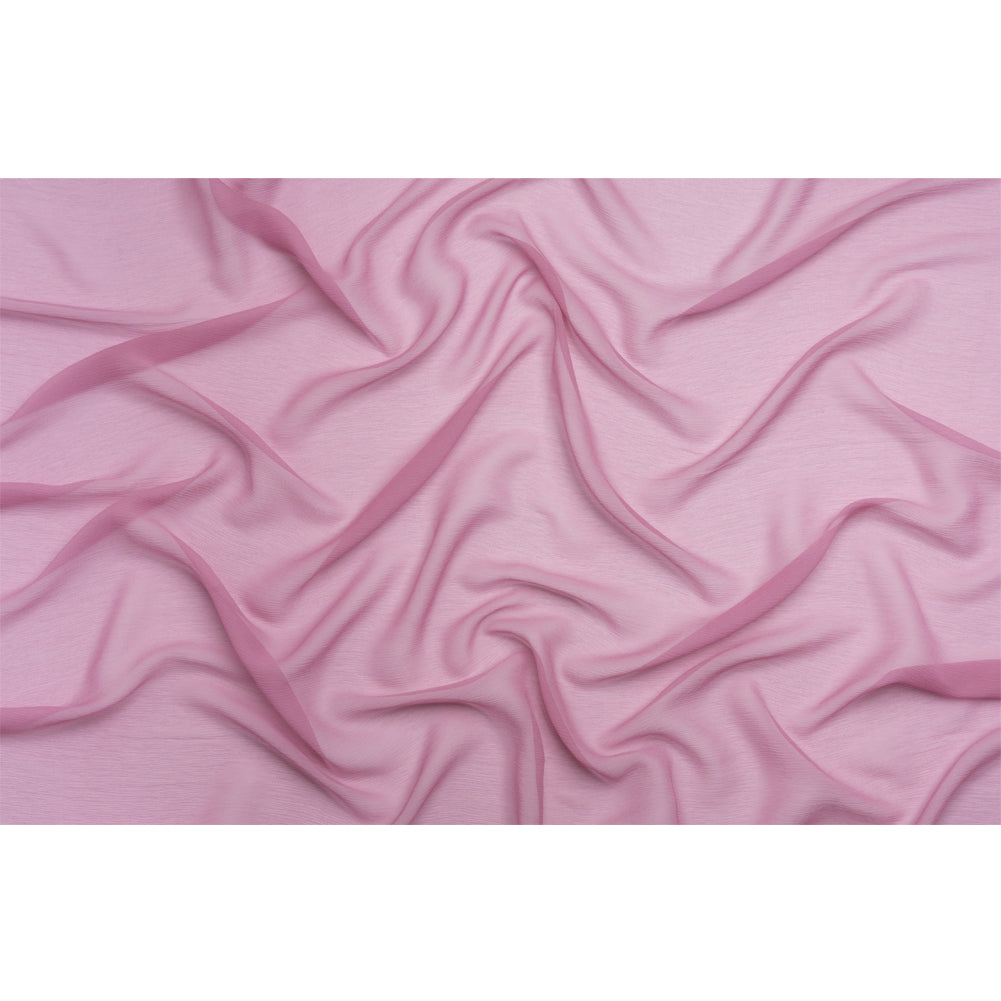 Crinkled Silk Chiffon - Regal Orchid - Premium Collection - Full Crinkled Silk Chiffon - Regal Orchid - Premium Collection - Full
