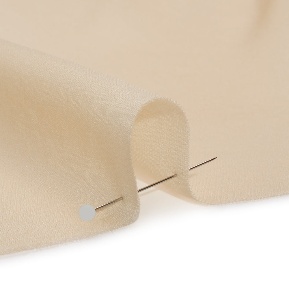 Silk Double Georgette - Tapioca - Premium Collection - Detail - Image 3 of 6 Silk Double Georgette - Tapioca - Premium Collection - Detail - Image 3 of 6