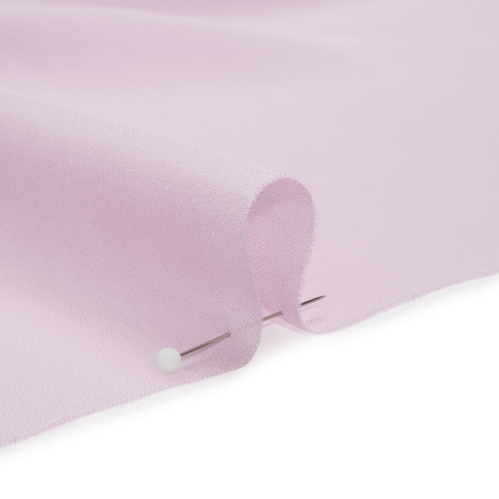Silk Double Georgette - Lavender Fog - Premium Collection - Detail Silk Double Georgette - Lavender Fog - Premium Collection - Detail