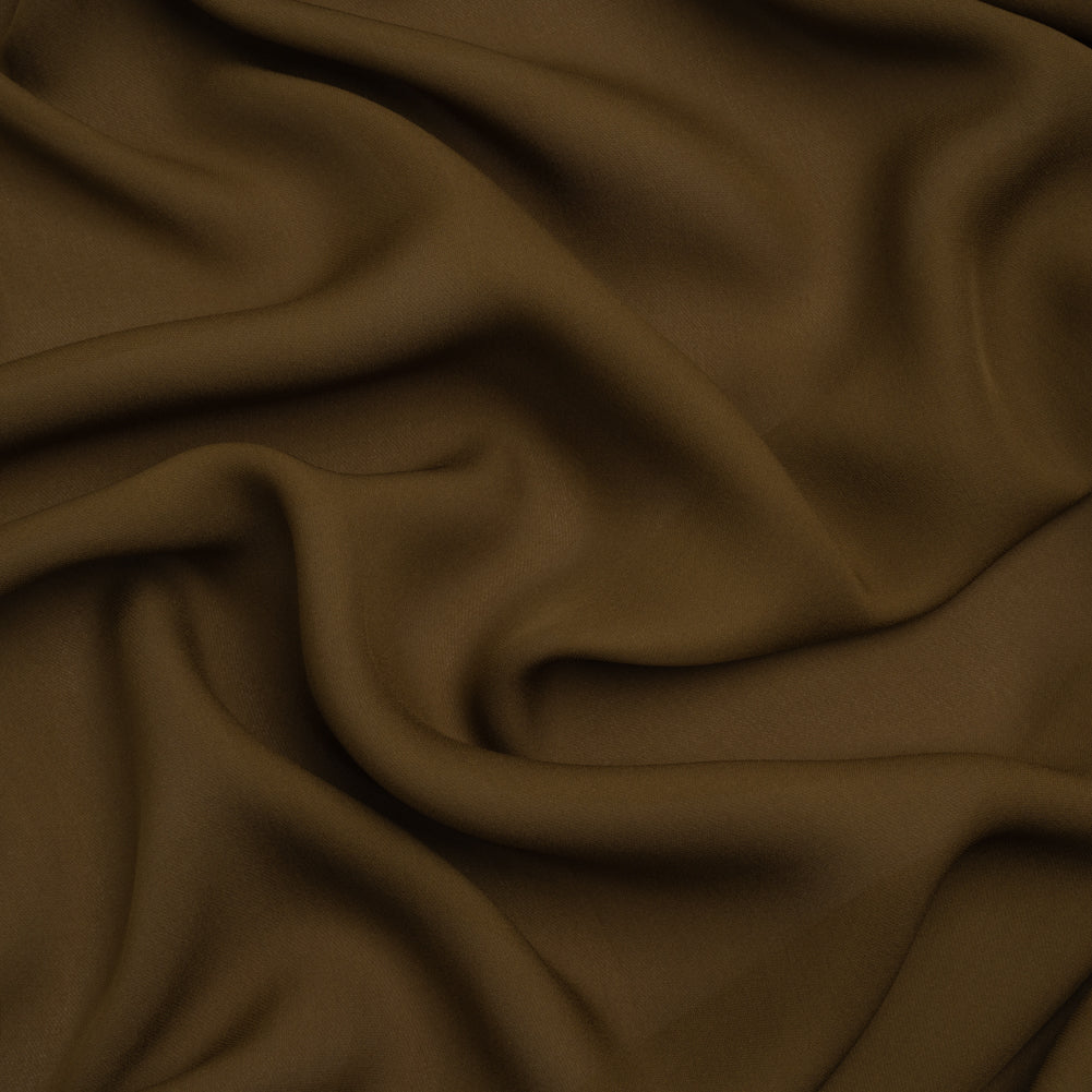 Silk Double Georgette - Fir Green - Premium Collection Silk Double Georgette - Fir Green - Premium Collection