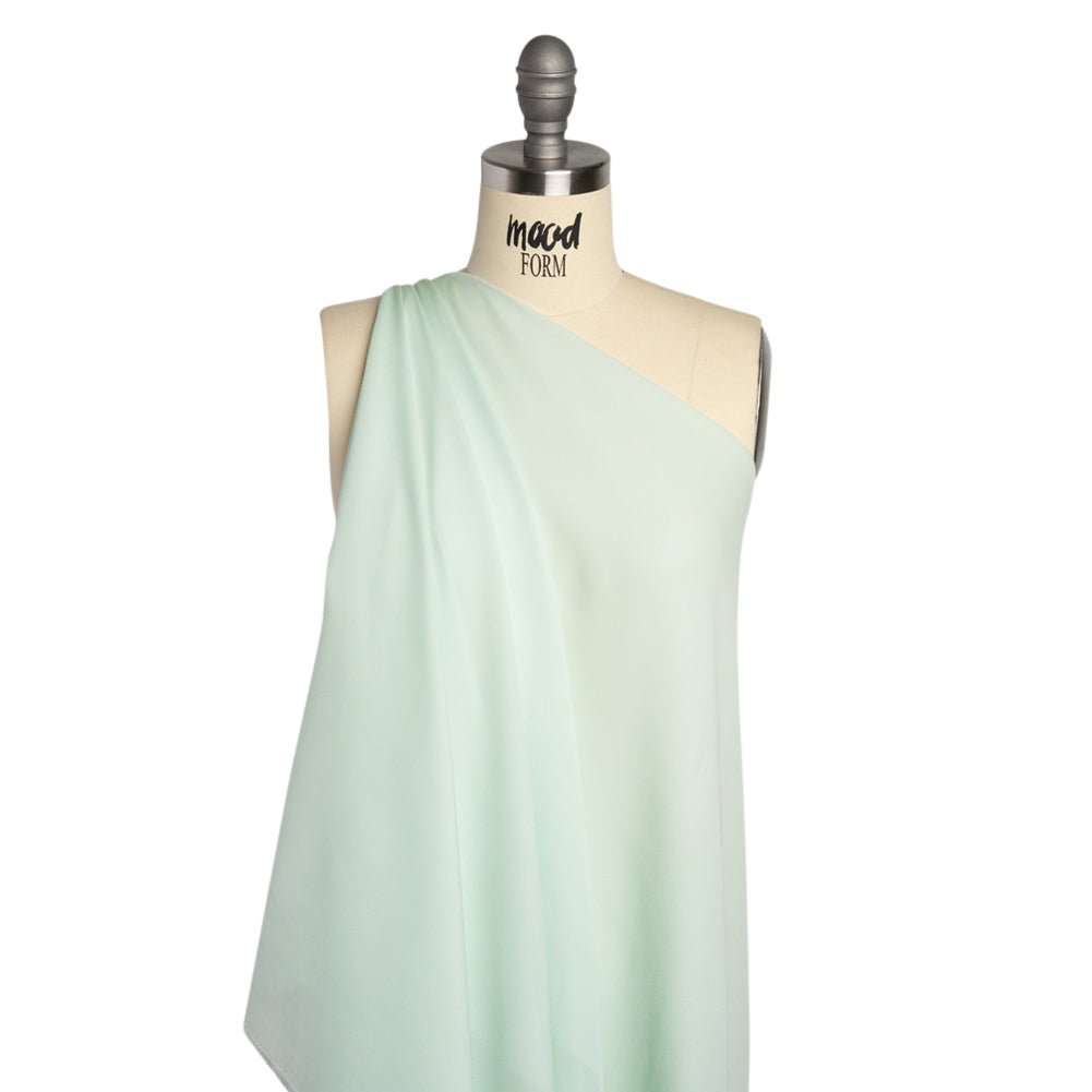 Morning Mist Silk Double Georg - Drape Morning Mist Silk Double Georg - Drape