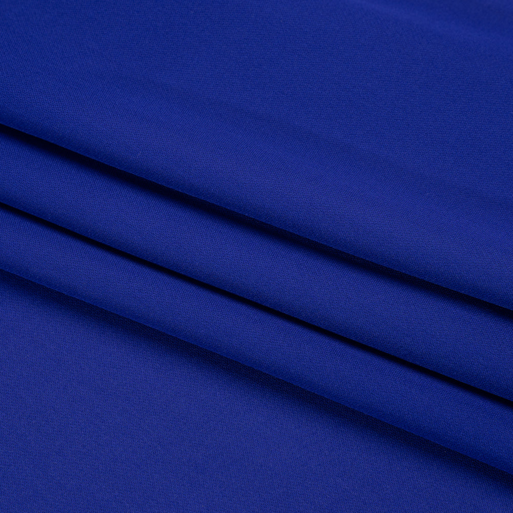 Silk Double Georgette - Mazarine Blue - Premium Collection - Folded Silk Double Georgette - Mazarine Blue - Premium Collection - Folded