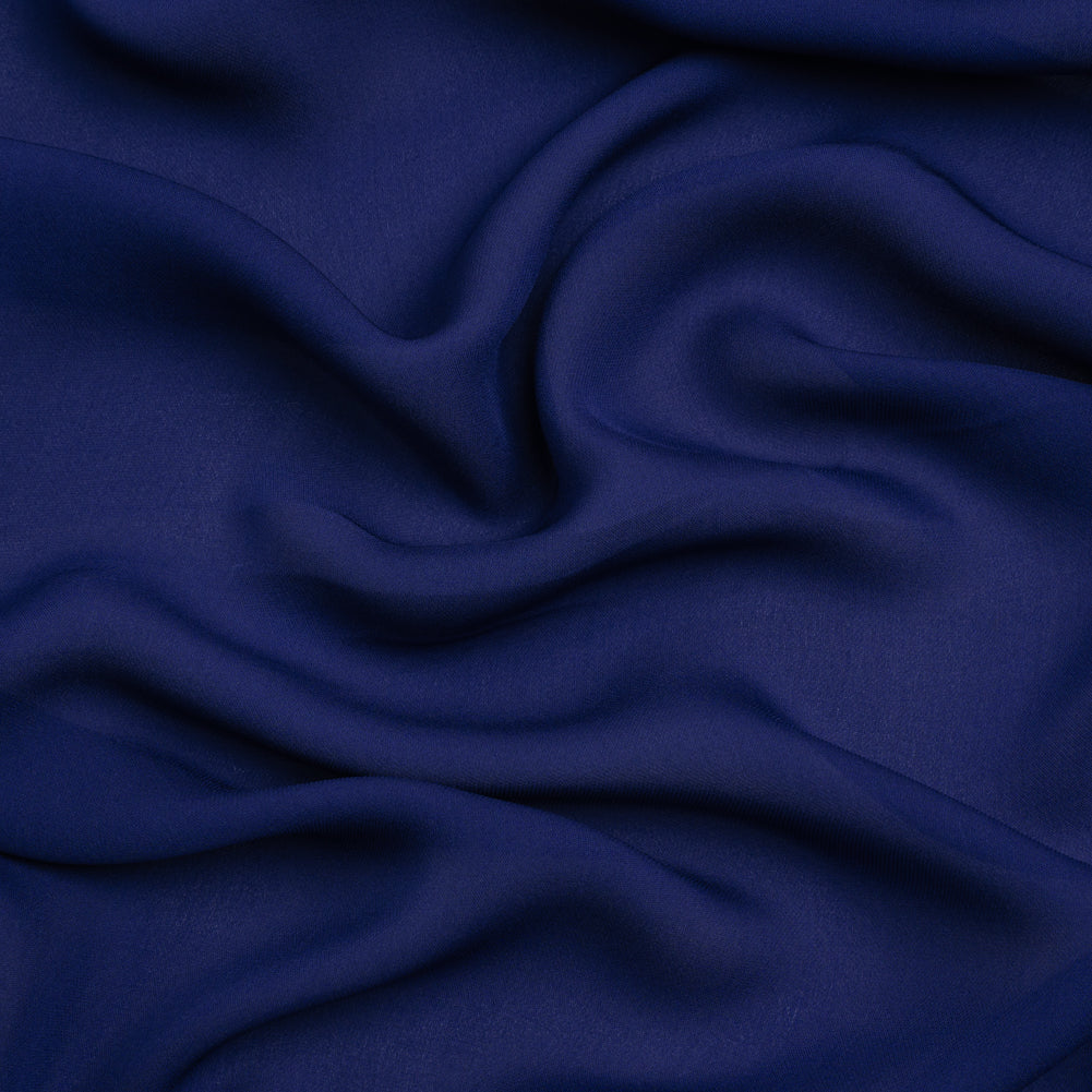 Silk Double Georgette - Estate Blue - Premium Collection Silk Double Georgette - Estate Blue - Premium Collection