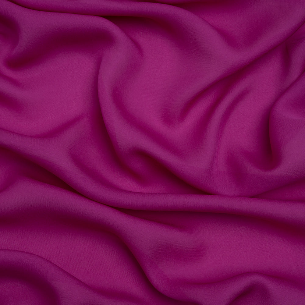 Silk Double Georgette - Sparkling Purple - Premium Collection Silk Double Georgette - Sparkling Purple - Premium Collection