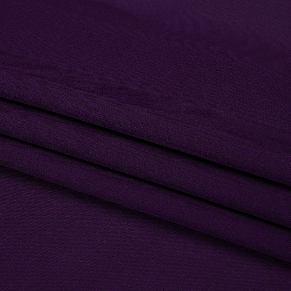 Silk Double Georgette - Grape - Premium Collection - Folded - Image 2 of 6 Silk Double Georgette - Grape - Premium Collection - Folded - Image 2 of 6