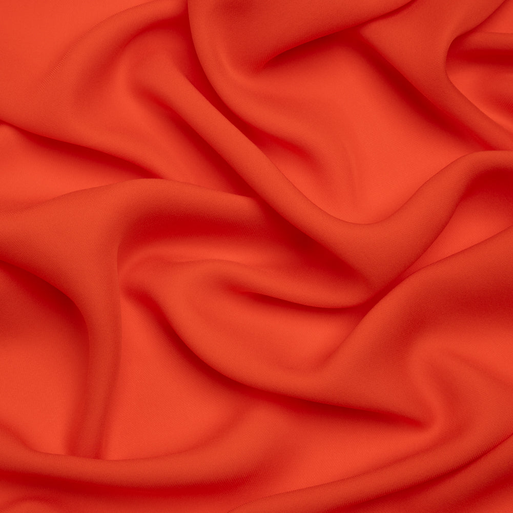 Silk Double Georgette - Mandarin - Premium Collection Silk Double Georgette - Mandarin - Premium Collection