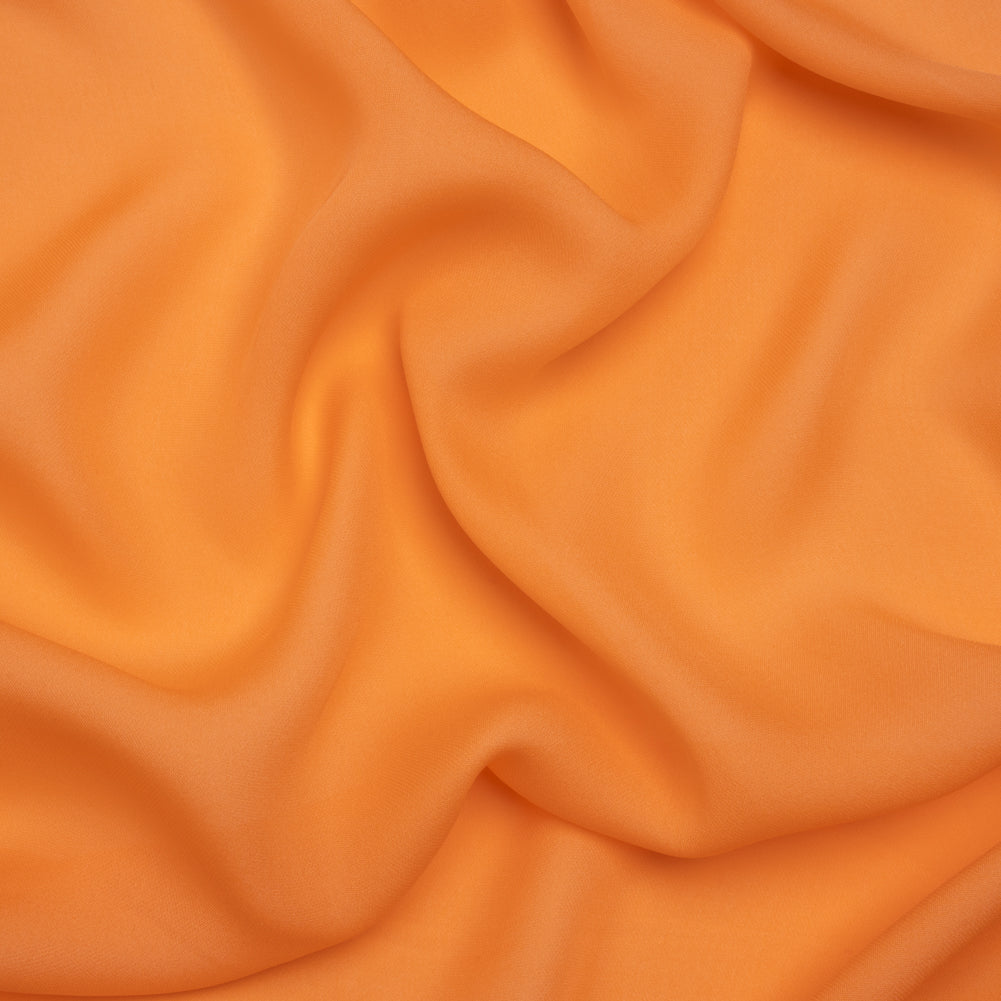 Silk Double Georgette - Peach Fuzz - Premium Collection Silk Double Georgette - Peach Fuzz - Premium Collection
