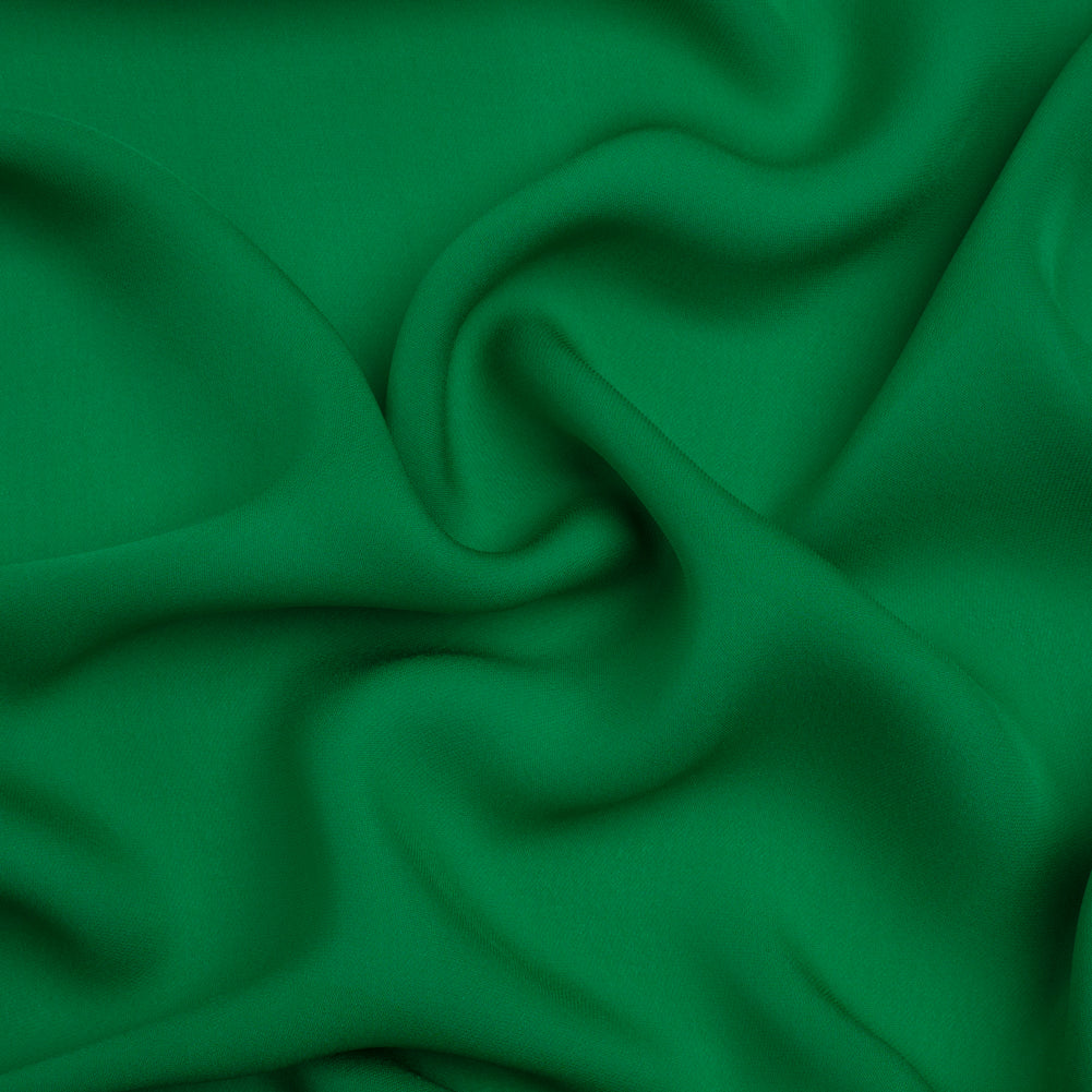 Silk Double Georgette - Kelly Green - Premium Collection Silk Double Georgette - Kelly Green - Premium Collection