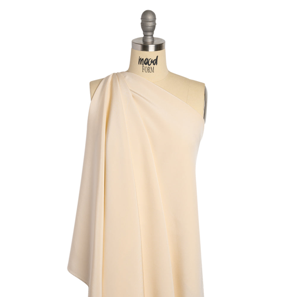 Silk 4-Ply Crepe 44" - Tapioca - Premium Collection - Drape Silk 4-Ply Crepe 44" - Tapioca - Premium Collection - Drape