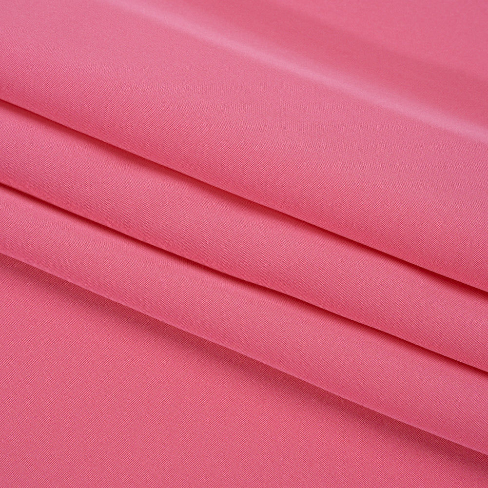 Silk 4-Ply Crepe 44" - Carmine Rose - Premium Collection Folded Silk 4-Ply Crepe 44" - Carmine Rose - Premium Collection Folded