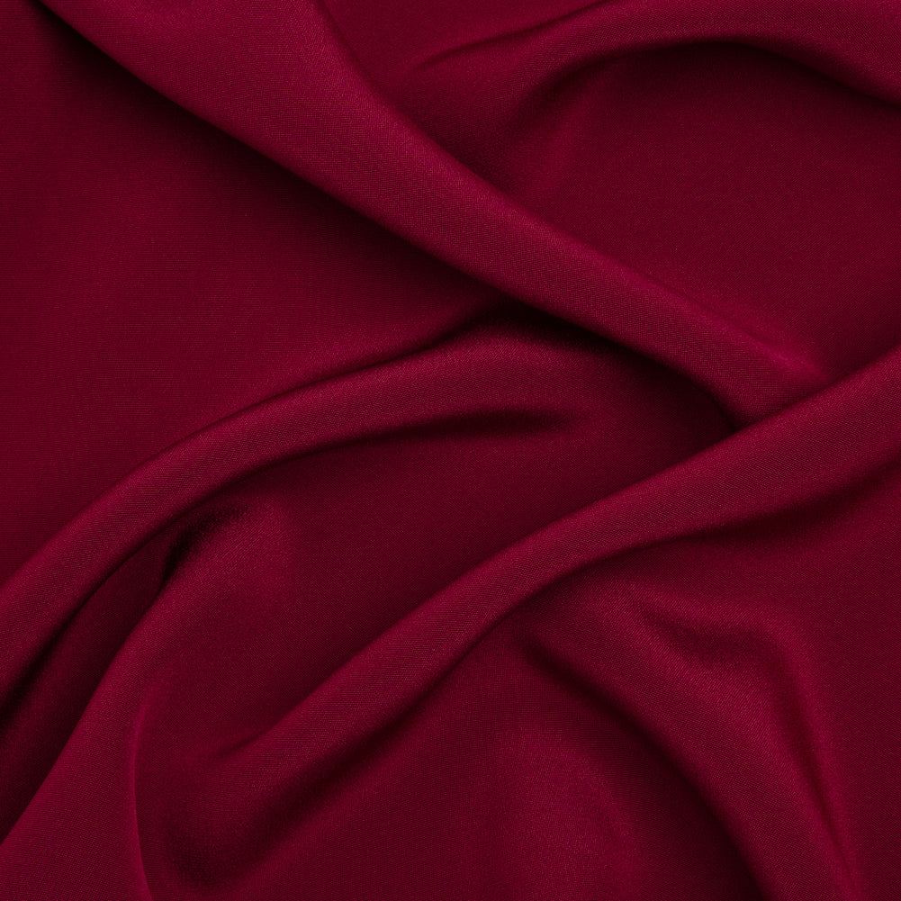 Silk 4-Ply Crepe 44" - Wine - Premium Collection - Image 6 of 7 Silk 4-Ply Crepe 44" - Wine - Premium Collection - Image 6 of 7