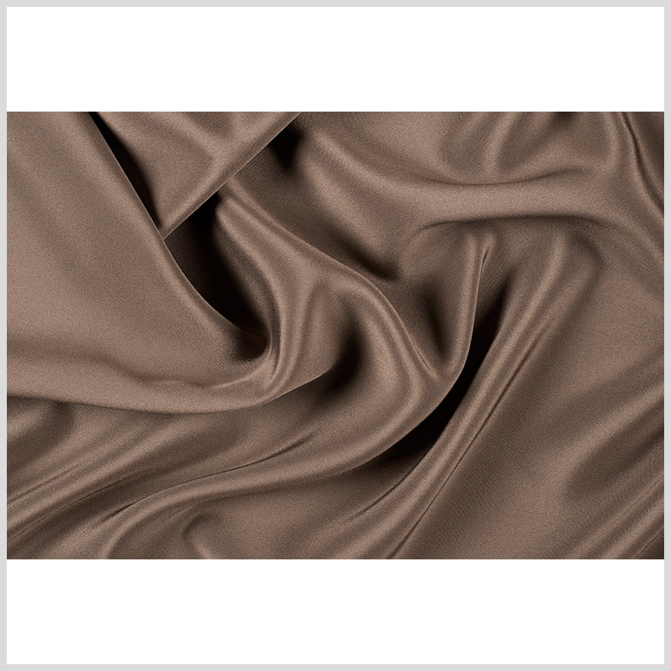 Silk 4-Ply Crepe 44" - Dark Olive - Premium Collection Full Silk 4-Ply Crepe 44" - Dark Olive - Premium Collection Full