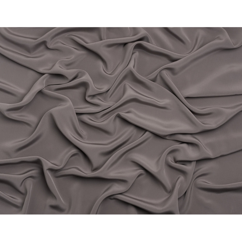 Silk 4-Ply Crepe 44" - Dark Silver - Premium Collection - Full Silk 4-Ply Crepe 44" - Dark Silver - Premium Collection - Full