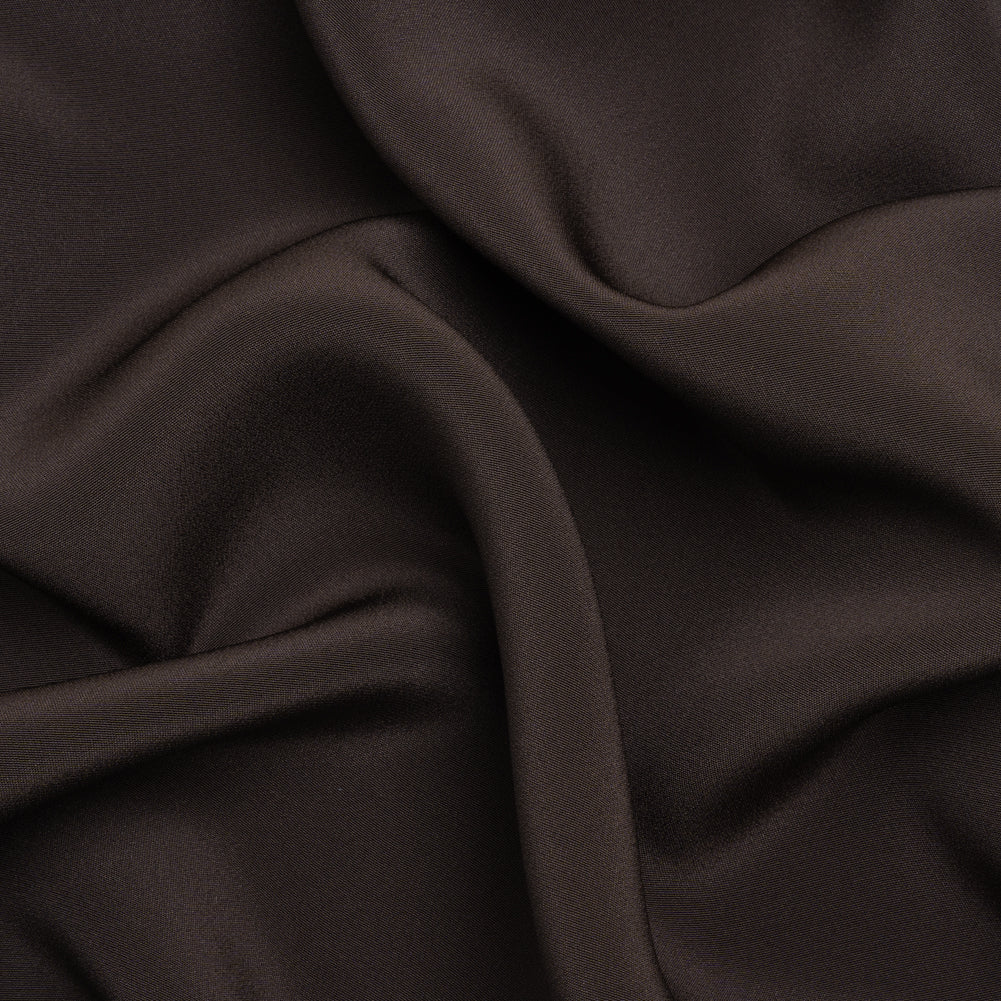 Silk 4-Ply Crepe 44" - Deep Charcoal - Premium Collection Silk 4-Ply Crepe 44" - Deep Charcoal - Premium Collection