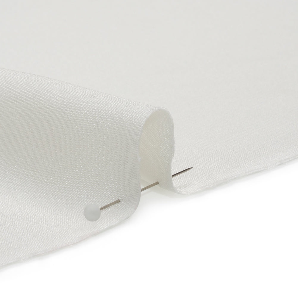 Silk 4-Ply Crepe 54" - Whisper White - Premium Collection - Detail Silk 4-Ply Crepe 54" - Whisper White - Premium Collection - Detail