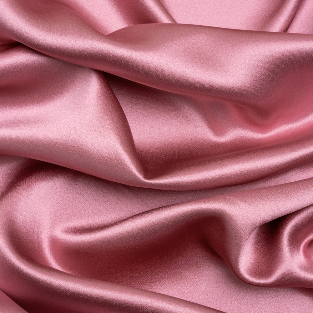 Silk Crepe Back Satin - Polignac Pink - Premium Collection Silk Crepe Back Satin - Polignac Pink - Premium Collection