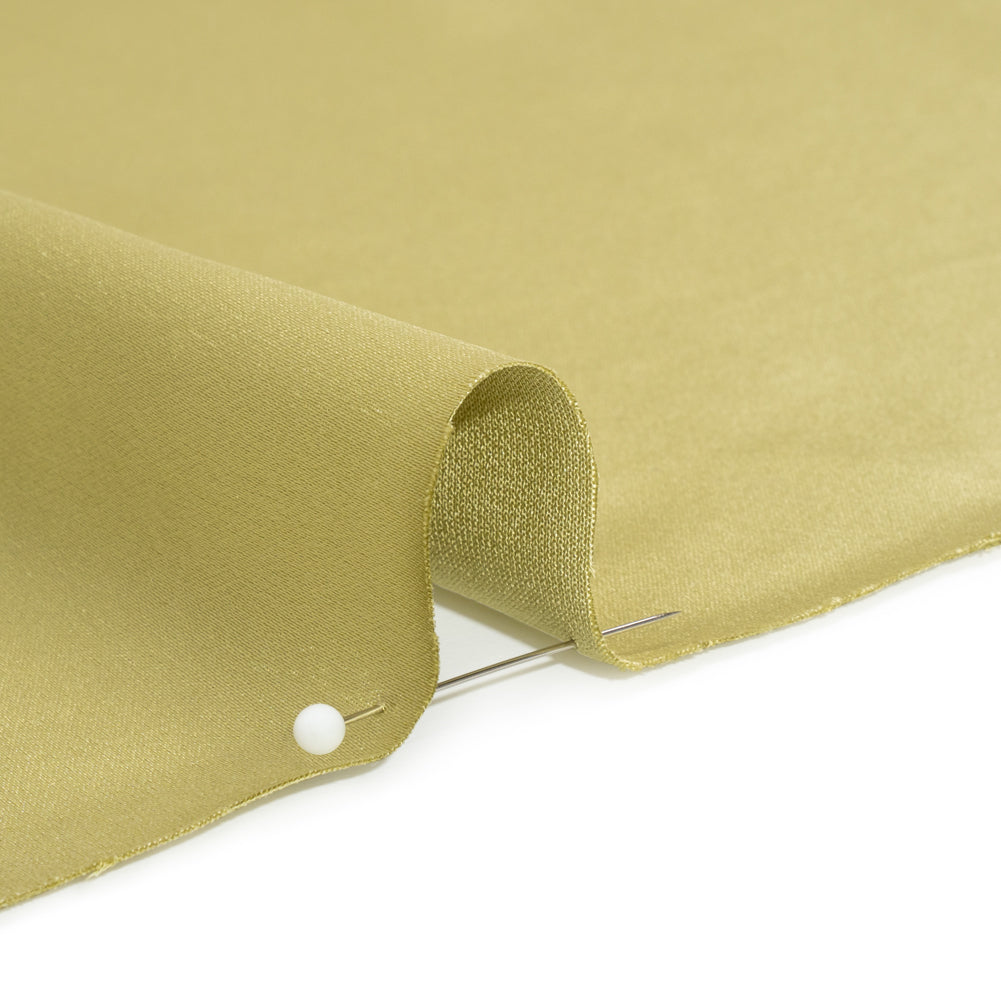 Silk Crepe Back Satin - Nile Green - Premium Collection - Detail Silk Crepe Back Satin - Nile Green - Premium Collection - Detail