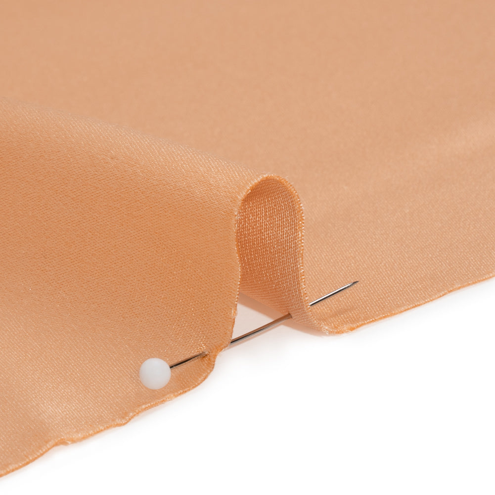 Silk Crepe Back Satin - Peach - Premium Collection - Detail Silk Crepe Back Satin - Peach - Premium Collection - Detail
