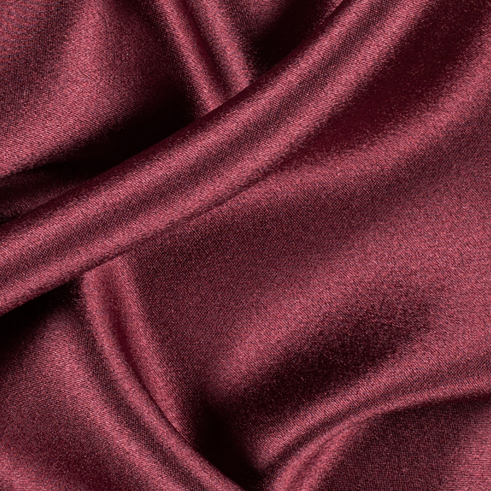 Silk Crepe Back Satin - Port - Premium Collection - Detail Silk Crepe Back Satin - Port - Premium Collection - Detail