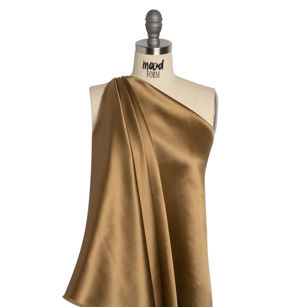 Silk Crepe Back Satin - Ermine - Premium Collection - Drape Silk Crepe Back Satin - Ermine - Premium Collection - Drape