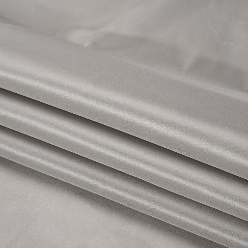 Silk Taffeta - Silver Gray - Premium Collection - Folded Silk Taffeta - Silver Gray - Premium Collection - Folded