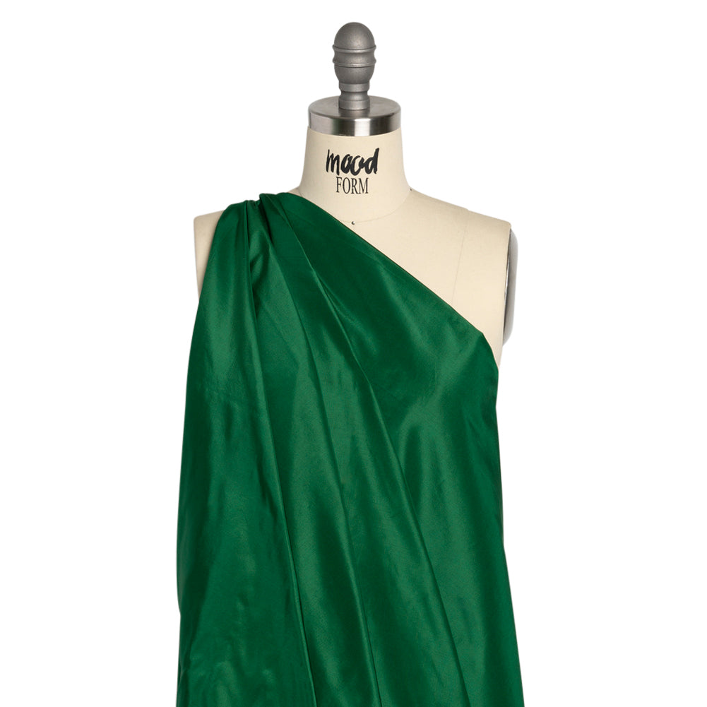Silk Taffeta - Emerald - Premium Collection - Drape Silk Taffeta - Emerald - Premium Collection - Drape