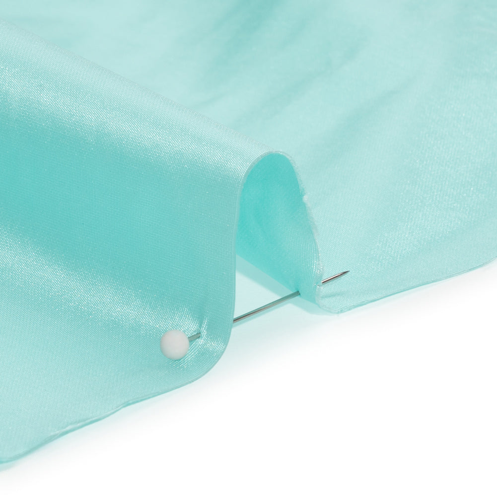 Silk Taffeta - Aqua - Premium Collection - Detail Silk Taffeta - Aqua - Premium Collection - Detail