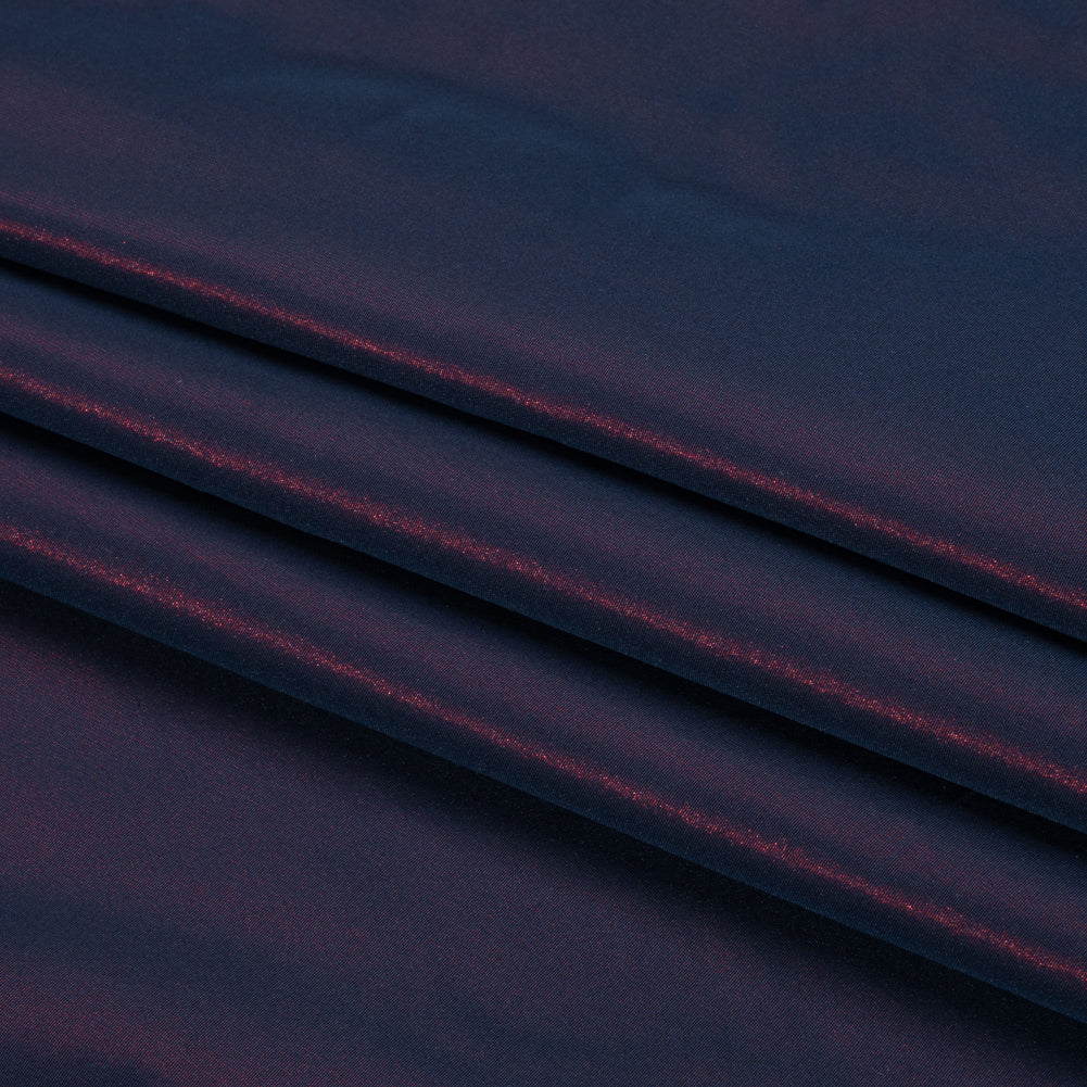 Polyester Taffeta Made in Italy - Red Navy - Premium Collection Folded Polyester Taffeta Made in Italy - Red Navy - Premium Collection Folded