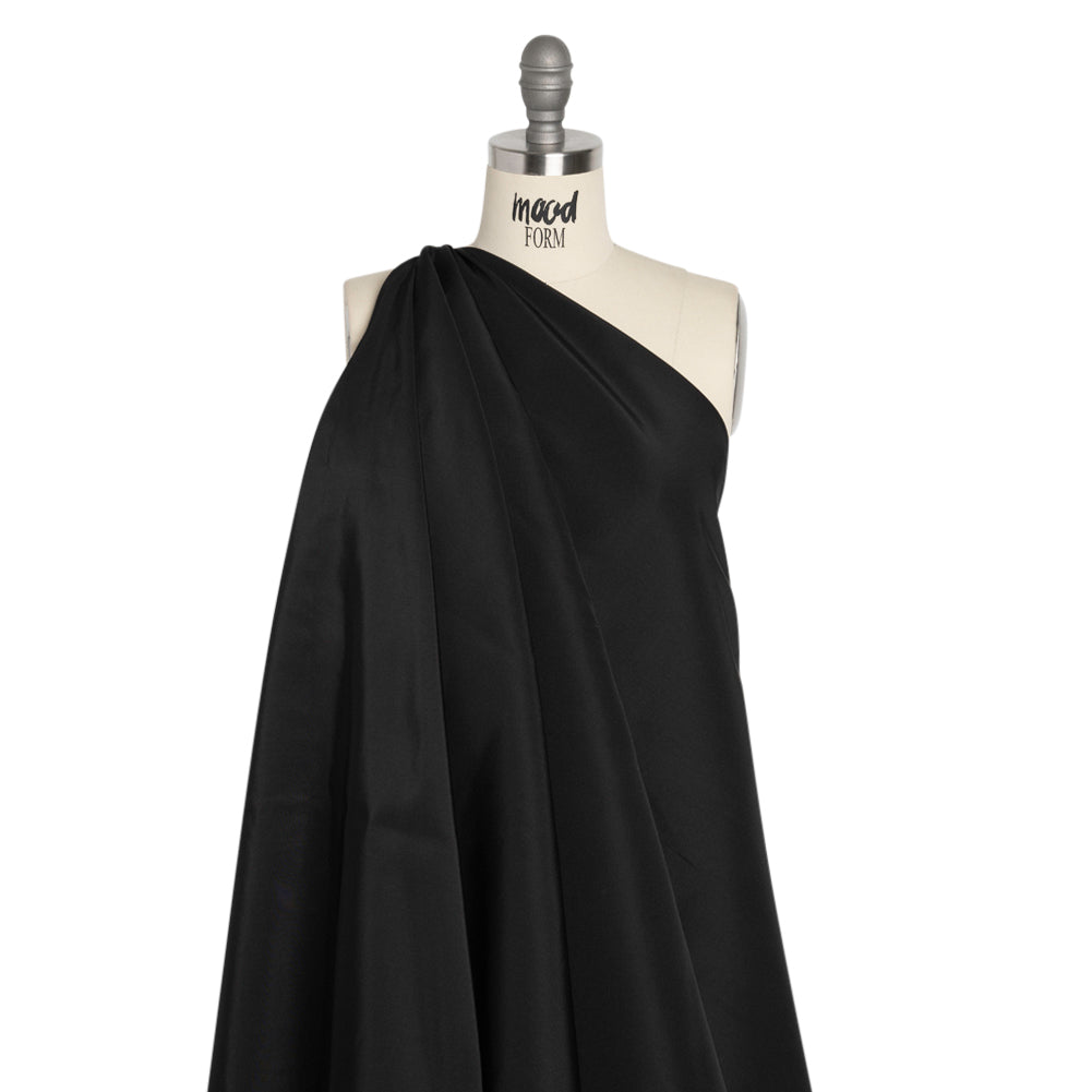 Silk Faille - Black - Premium Collection - Drape Silk Faille - Black - Premium Collection - Drape