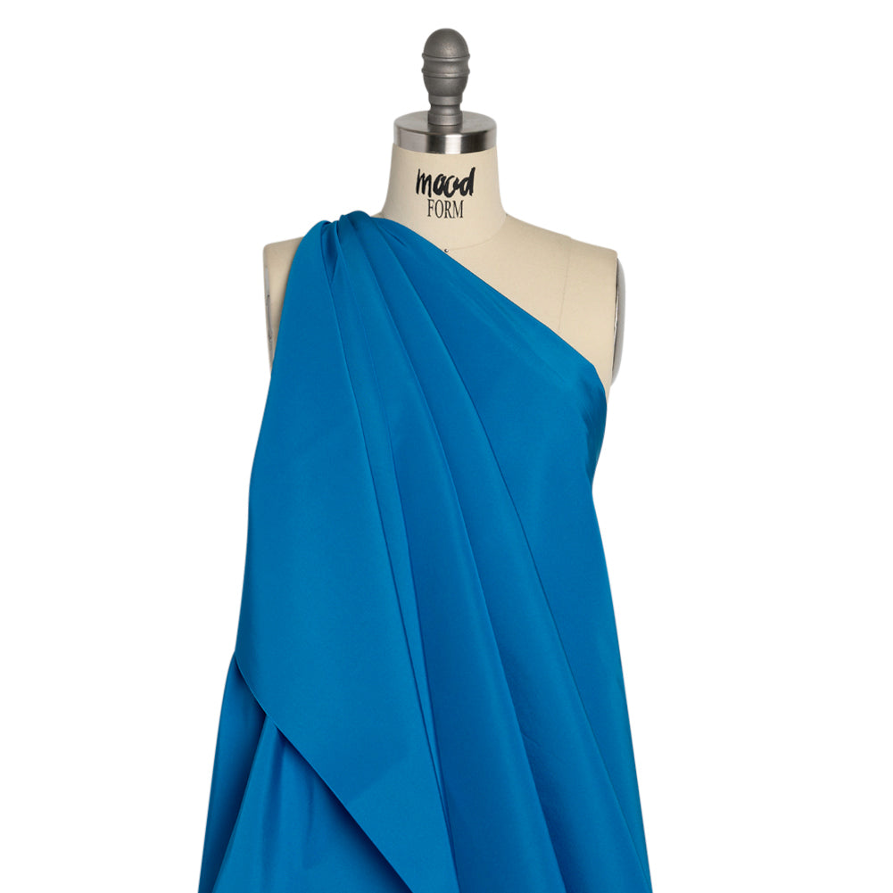 Silk Faille - Cerulean - Premium Collection - Drape Silk Faille - Cerulean - Premium Collection - Drape