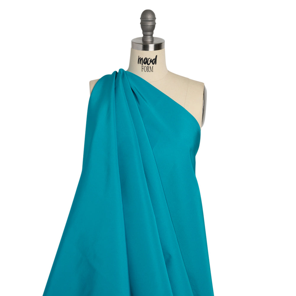Silk Faille - Turquoise - Premium Collection - Drape Silk Faille - Turquoise - Premium Collection - Drape