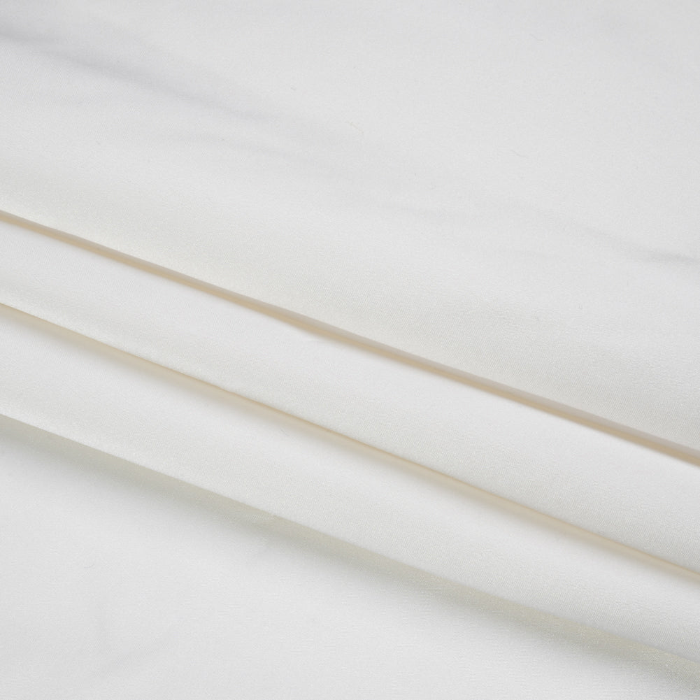 Silk Duchesse Satin - Whisper White - Premium Collection - Folded Silk Duchesse Satin - Whisper White - Premium Collection - Folded