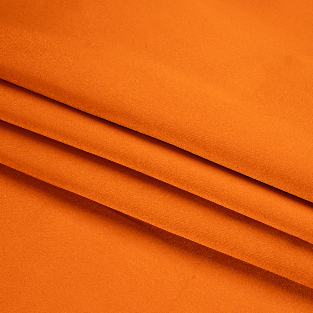 Silk Duchesse Satin - Burnt Orange - Premium Collection - Folded Silk Duchesse Satin - Burnt Orange - Premium Collection - Folded