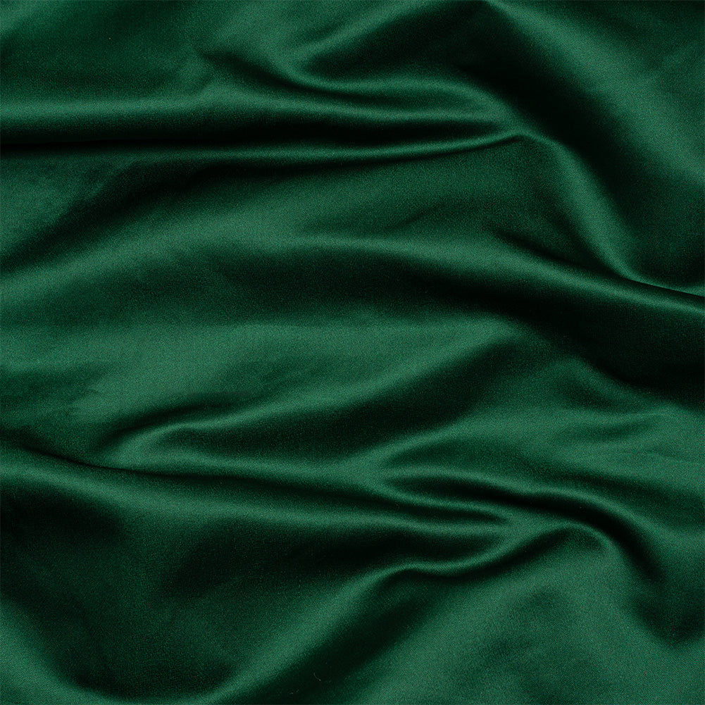 Silk Duchesse Satin - Hunter Green - Premium Collection Silk Duchesse Satin - Hunter Green - Premium Collection