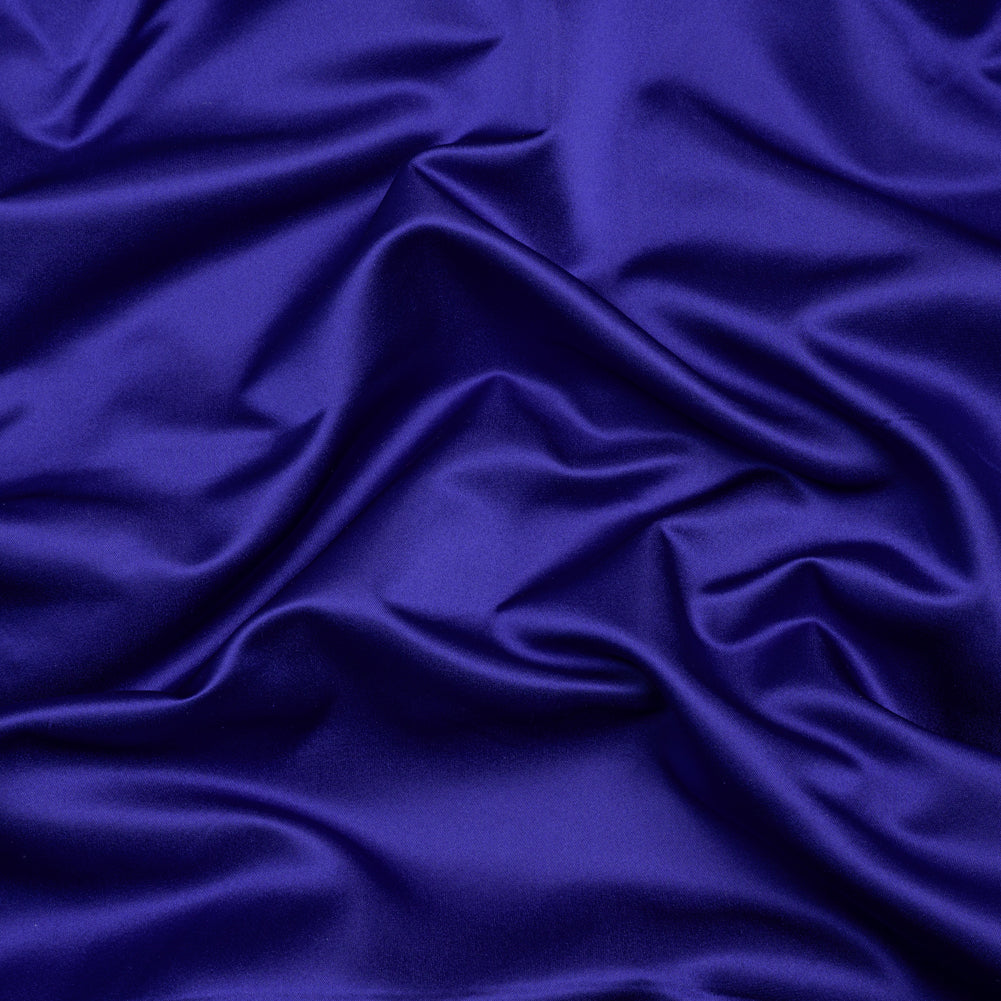 Silk Duchesse Satin - Royal Blue - Premium Collection Silk Duchesse Satin - Royal Blue - Premium Collection