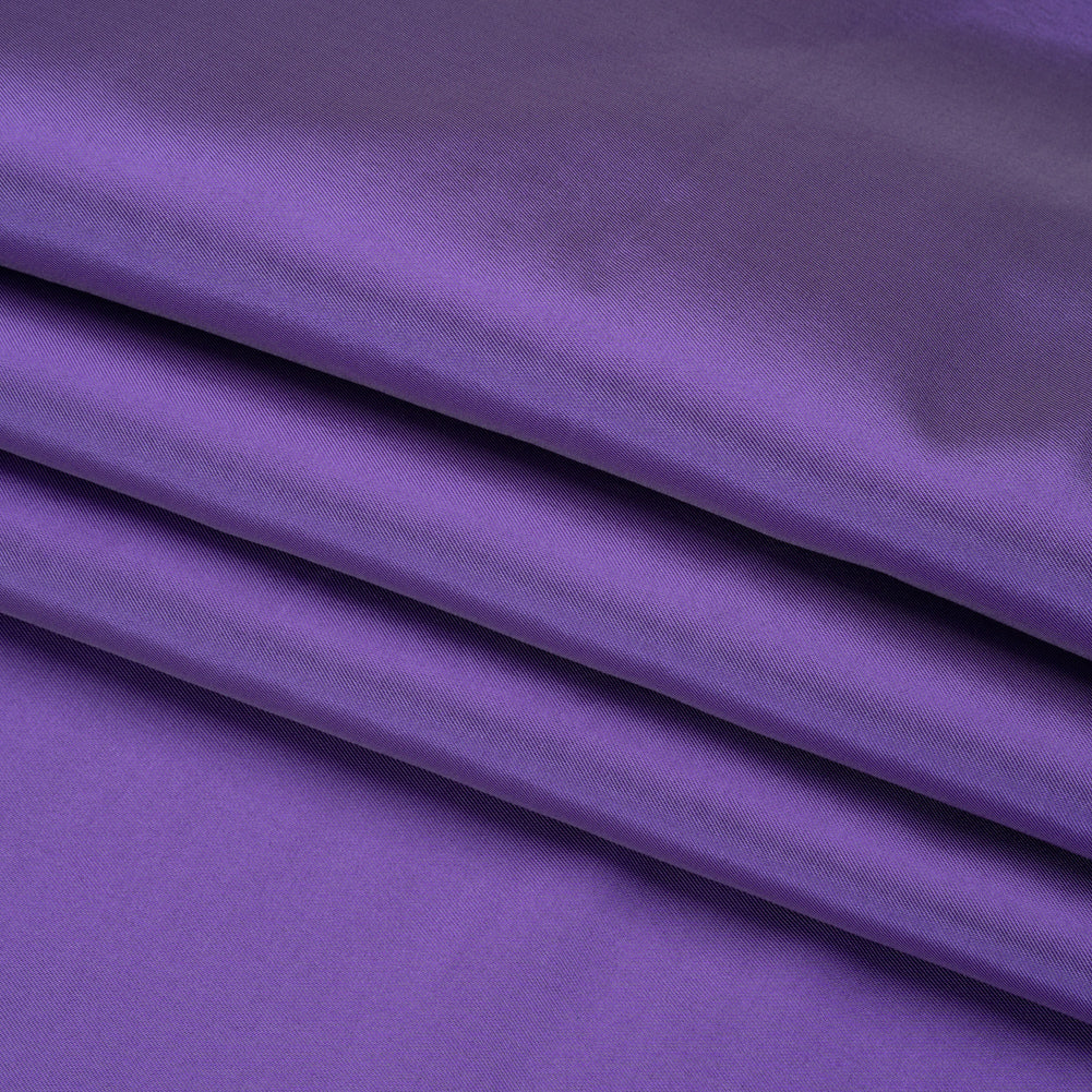 Silk Wool Twill - Purple Opulence - Premium Collection Folded Silk Wool Twill - Purple Opulence - Premium Collection Folded